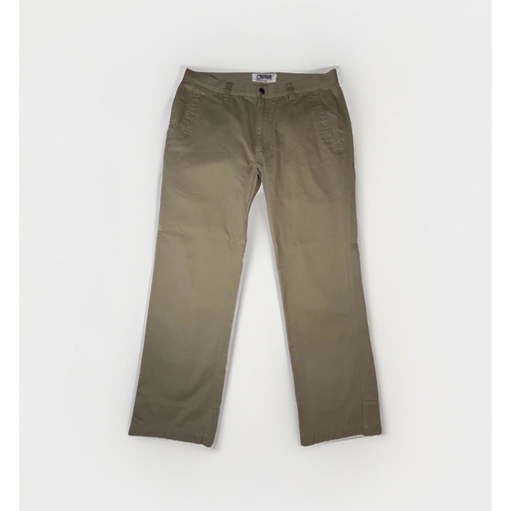Mountain Khakis Teton Twill Slim Fit Pants Mens 36x30 Tan 100% Cotton Chino